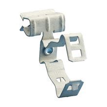 Caddy® 812M24SM Type H-MSM Snap Close Conduit/Pipe to Flange Clip, 1/2 in, Spring Steel, Caddy® Armour