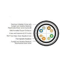SUPERIOR ESSEX® 04-001-68 Unshielded OSP Broadband Cable, (4) 23 AWG Annealed Solid Copper Conductor, 1000 ft L
