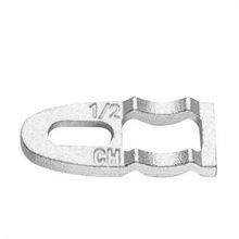 Crouse-Hinds CB1 Clamp Back, 1/2 in, For Use With EMT Conduit, Malleable Iron, Zinc Plated