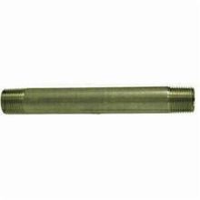 Midland Industries 48020 Corrosion Resistant Pipe Nipple, 1/4 in, MNPT, 304 Stainless Steel, Import, SCH 40/STD