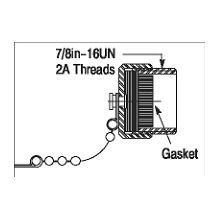 Allen-Bradley 1485AS-C1 DeviceNet Mini Aluminum Dust Cap