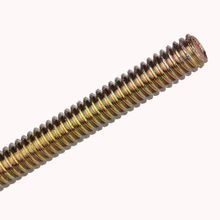 Steel City® R1048 R Series Continuous Threaded Rod, Measurement System: Imperial, 1/2-13 Thread, 10 ft OAL, Steel, Galvanized