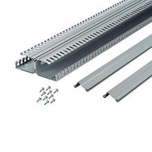 Panduit® Panduct® PanelMax™ DRD22LG6 Wiring Duct, 6-1/4 in W, Lead-Free PVC
