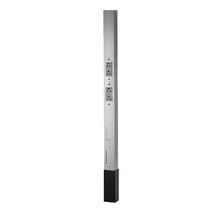 PREMISE WIRING HBLPPO15AAL 3-Service Blank Pre-Wired Service Pole, 12 AWG, 15 ft 2 in L x 2.13 in W, Aluminum