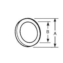 T&B® Industrial Fitting 5307 Sealing Ring With Stainless Steel Retainer, 2 in For Use With: IMC/Rigid Conduit, Santoprene™, Zinc Plated