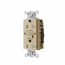 Wiring Device-Kellems AUTOGUARD® GFTWRST20I Heavy Duty Self-Test Tamper-Resistant GFCI Receptacle, 125 VAC, 20 A, 2 Pole, 3 Wires, Ivory