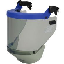 PIP® 9400-55505 High Transparency Universal Arc Protective Shield, For Use With Arc Protection Hard Hat, Gray Visor