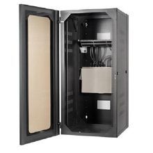 PREMISE WIRING QUADCAB® HSQ2426 Wall Mount Cabinet, 24 in L x 22.6 in W x 26 in D, Steel