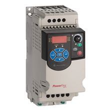 Rockwell Automation PowerFlex4M AC Drive, 120VAC, 1PH, 2.5 Amps, 0.37 kW, 0.5 HP,Frame Size A, IP20 (Open), LED Display, Fixed Digital Keypad, No CE Compliant Filter, No Brake Drive