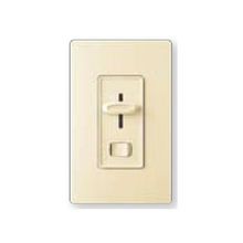 Skylark® S-603P-IV 3-Way Designer Dimmer Switch, 120 VAC, Operation Mode: Slide, Ivory