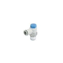 SMC® AS2211F-N02-07S Elbow Meter-In Speed Controller Valve With One-Touch Fitting, 1 MPa Pressure, Brass/PBT Body