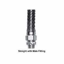 Hubbell® 74093403 Non-Insulated Liquidtight Flexible Conduit Connector With Grip, 3/4 in Trade, Stainless Steel