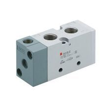 SMC® VFA5420-03F-P VFA5000 5-Port Air Operated Valve, 3/8 in Nominal, 0.15 to 1 MPa Pressure, Die Cast Aluminum Body