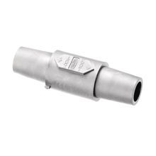 Wiring Device-Kellems HBLDFW 16 Series 1-Conductor Heavy Duty Industrial Grade Gender Reversing Standard Single Pole Coupler, 600 VAC, 250 VDC, 400 A, Double Female/Pre-Wired Connection