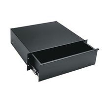 Middle Atlantic® UD3 Utility Drawer, 50 lb Capacity, 5-1/4 in H x 19 in W x 15.85 in D, Steel
