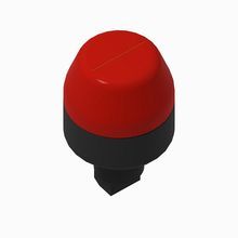 Allen-Bradley 855PD-B20MEF4522 2 Ckt Panel Mount Alarm, 240V AC, 45 mm Diameter, Full Lens, Red, Amber, 22.5 mm Round Mounting Hole
