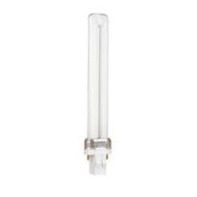 Sylvania DULUX® CF7DS/827/ECO/21277 Compact Single Fluorescent Lamp, 7.1 W Wattage, G23 Lamp Base, CFL Lamp, S (T4) Shape, 402 Lumens
