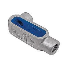 Ocal® LL57 Type LL Conduit Body With Cover, 1-1/2 in Hub, 7, 26.4 cu-in, Iron, Zinc Plated
