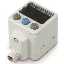 SMC® ZSE40A-N01-R-X501 2-Color Display Digital High Precision Pneumatic Vacuum Switch With Unit Display Switching Function, 3 m Lead Wire, -101.3 to 0 kPa Pressure, Threaded Connection
