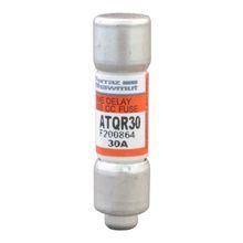 Ferraz Shawmut Amp-Trap® 2000® SmartSpot® ATQR12 Low Voltage Time Delay Fuse, 12 A, 600 VAC/300 VDC, 200/100 kA Interrupt, Class: CC, Cylindrical Body