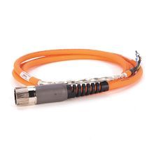 Rockwell Automation SpeedTEC Cable, Motor Power Only, SpeedTec DIN Connector, Drive-end, Flying-lead, 16 AWG, Continuous-Flex, 4 Meters