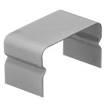 PREMISE WIRING HBL2006GY Standard Cover Clip, For Use With: HBL2000, HBL2000A Series Metal Raceway, Roll Formed Steel