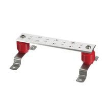 Panduit® StructuredGround™ GB2B0304TPI-1 Type GB Grounding Busbar, 10 in Bar Length, 2 in Bar Width, 1/4 in Bar Height