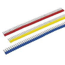 Panduit® FSD77-8-DSL2 FSD-DSL Wire Ferrule With Sleeve, 18 AWG Stranded Conductor, 0.07 in ID x 0.31 in L Barrel, Insulated Insulation