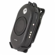 MOTOROLA ACS HKLN4438 Lightweight Swivel Belt Clip Holster, For Use With CLP Two Way Radios, Plastic, Black