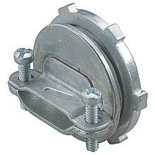 Steel City® NC041 Non-Watertight Cable Connector, 1-1/4 in Trade, Cable Openings: 0.27 to 0.75 in, Die Cast Zinc