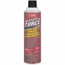 CRC® 14414 HydroForce® Industrial Strength Degreaser, 20 oz Bottle Container, Liquid, Clear, Glycol Ether Odor/Scent