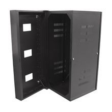 PREMISE WIRING HSQ3636 Window Door Component Cabinet With Window, 26.7 in W x 36 in D, Steel