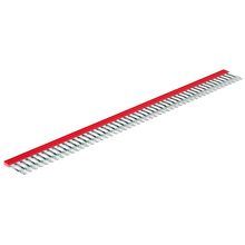 Allen-Bradley 1492-CJP3-50-RE Terminal Block Accessory,  Center Jumper,  IEC,  Red,  50 Pole,  For use with 2.5mm Terminal Blocks