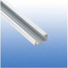 E-Rail 111.001 Standard DIN Rail, 2 m L x 1.5 mm THK, Cold Rolled Steel