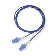Howard Leight by Honeywell FDT-30-SM Fusion® Corded Multi-Use Earplug, 25 dB Noise Reduction, 4-Flange Shape, Specifications Met: ANSI S3.19-1974, Reusable
