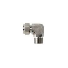 Brennan NS2501-06-02-SS Tube Elbow, 3/8 x 1/8 in, Instrumentation x MNPT End Style, Stainless Steel