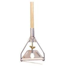 Zephyr® 16190 #90 'QC' Quick Change Mop Handle, 62 in OAL, 1 in x 54 in Lacquered Wood Handle