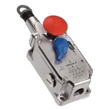 Allen-Bradley Lifeline™ 4 440E-L22BNSM Cable Pull Switch With E-Stop, 600 VAC, 24 VDC, 2 A DC, 4 A AC, 2NO-2NC