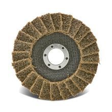 CGW® 70120 Coated Surface Conditioning Flap Disc, 4-1/2 in Diameter Disc, 7/8 in Center Hole, 120 Grit, Coarse Grade, Conical Disc