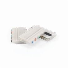 GigaMax® 49105-IDC Connector Block Clip, Count C-5, For Use With 110-Style Wiring Block, 4-Pair Cat 5e Cable, Plastic