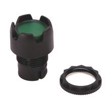 Rockwell Automation 800F Momentary Push Button - Metal, Illuminated, Guarded, Blue, Standard Pack (Qty. 1)