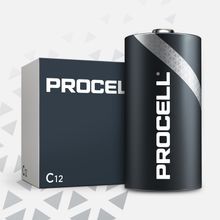 Duracell® PC1400 Procell Alkaline C Battery, 1.5V, 8100 mAh, 12 PK
