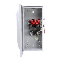 Siemens SpeedFax™ GF223NR Enclosed Fusible General Duty Low Voltage Safety Switch, 240 VAC, 250 VDC, 100 A, 15 hp, 20 hp, DPST Contact Form, 2 Pole