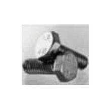 BBI 815052 Partially Threaded Hex Bolt, M8x1.25 Thread, 50 mm Length Under Head, 8.8 Grade, Medium Carbon Steel, Zinc Blue CR+3, Measurement System: Metric