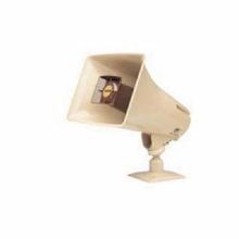 Valcom V-1030C 1-Way Weather Resistant Paging Horn, -24 VDC, 300 mA, 15 to 10 dBm, Wall Mount, Beige