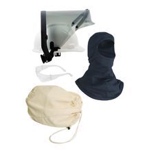 ArcGuard® PUREVIEW™ KITHP12PV Arc Flash Head Protection Kit, Light Gray Visor, Plastic Visor, ANSI/ISEA Z87.1-2015, ANSI/ISEA Z89.1-2014, ASTM F1506, ASTM F2178, CAT 2, CSA Z462-15, NFPA 70E-2015, OSHA 1910.269