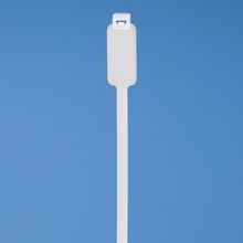 Panduit® Pan-Ty® PLM2S-D Standard Wrap Marker Tie, Natural, 7.4 in L x 0.19 in W x 0.05 in THK, Nylon