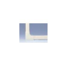 PREMISE WIRING Media Trak™ 7 MT7FEC Flat Elbow Cover, 1-1/4 in Bend Radius, UV Stabilized PVC