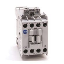 Rockwell Automation 100-C16L10 IEC Contactor, 200 to 220/208 to 240 VAC Coil, 16 A Maximum Load Current, 1NO-0NC Contact Configuration