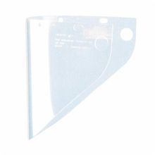 Fibre-Metal® by Honeywell 4199CL Extended View Faceshield Visor, Clear, Propionate, 9-3/4 in H x 19 in W x 0.06 in THK Visor, For Use With F400, F500 and FH66 Faceshields, Specifications Met: ANSI Z87+